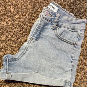 TILLYS RSQ GIRLS SIZE 7 SUPER HIGH RISE JEANS SHORTS